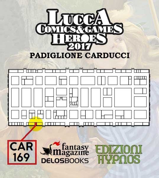 Edizioni Hypnos a Lucca Comics & Games!